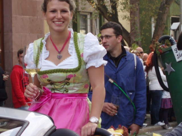Teilnahme am Winzerfestzug des Deutschen Weinlesefestes 2011